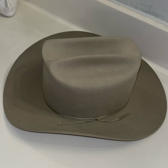 stetson 3x 1968 beaver cowboy hat Vintage With Original Receipt And Note - Picture 9 of 9